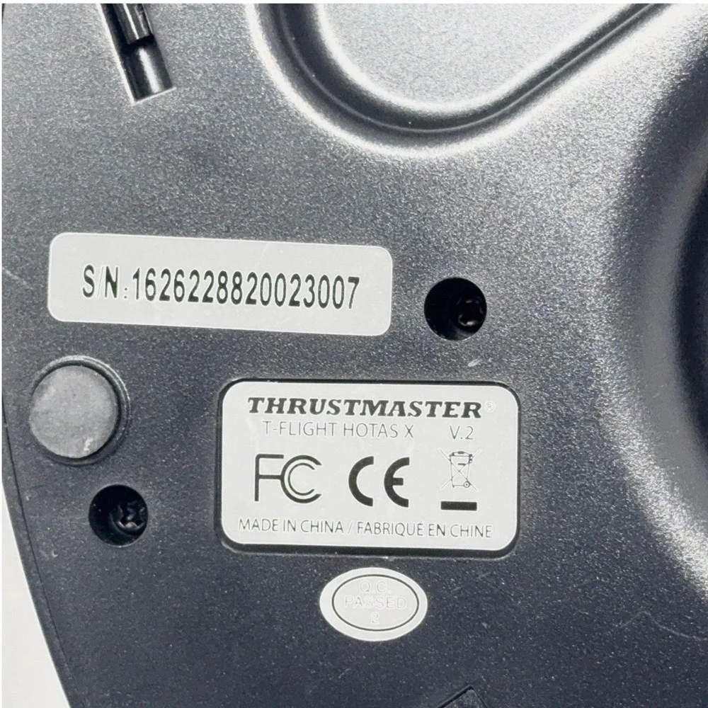 THRUSTMASTER T-Flight Hotas X V.2 Simulator Stick Game USB PC PS3 Joystick Black